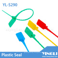 Disposable Security Plastic Seal with Code and Logo (YL-S290)